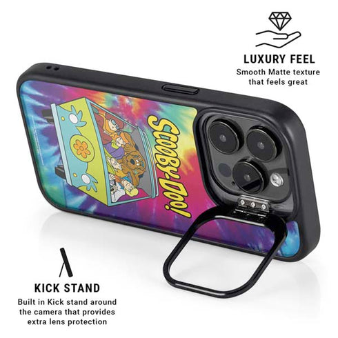 Scooby Doo Scooby-Doo Tie Dye iPhone 15 Pro Kickstand Case